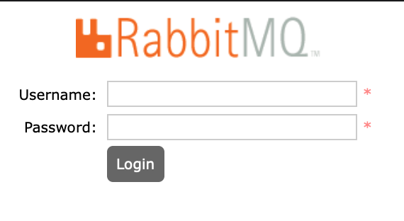 rabbit mq login